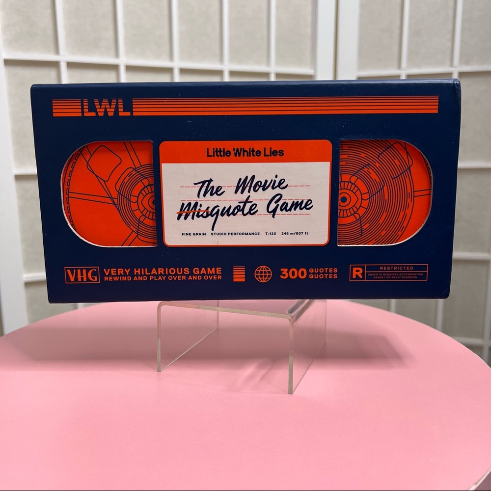 LIKE NEW The Movie Misquote Game – Party Card Game for Movie Lovers!